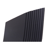 Black Corflute Sheets x 10 sheets